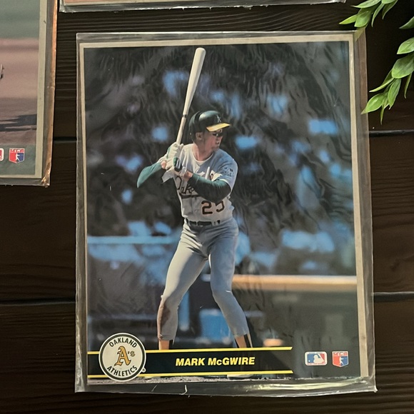 CMC Major League Baseball Action Photos- series 2 Oakland A’s 5 photos - Picture 7 of 10